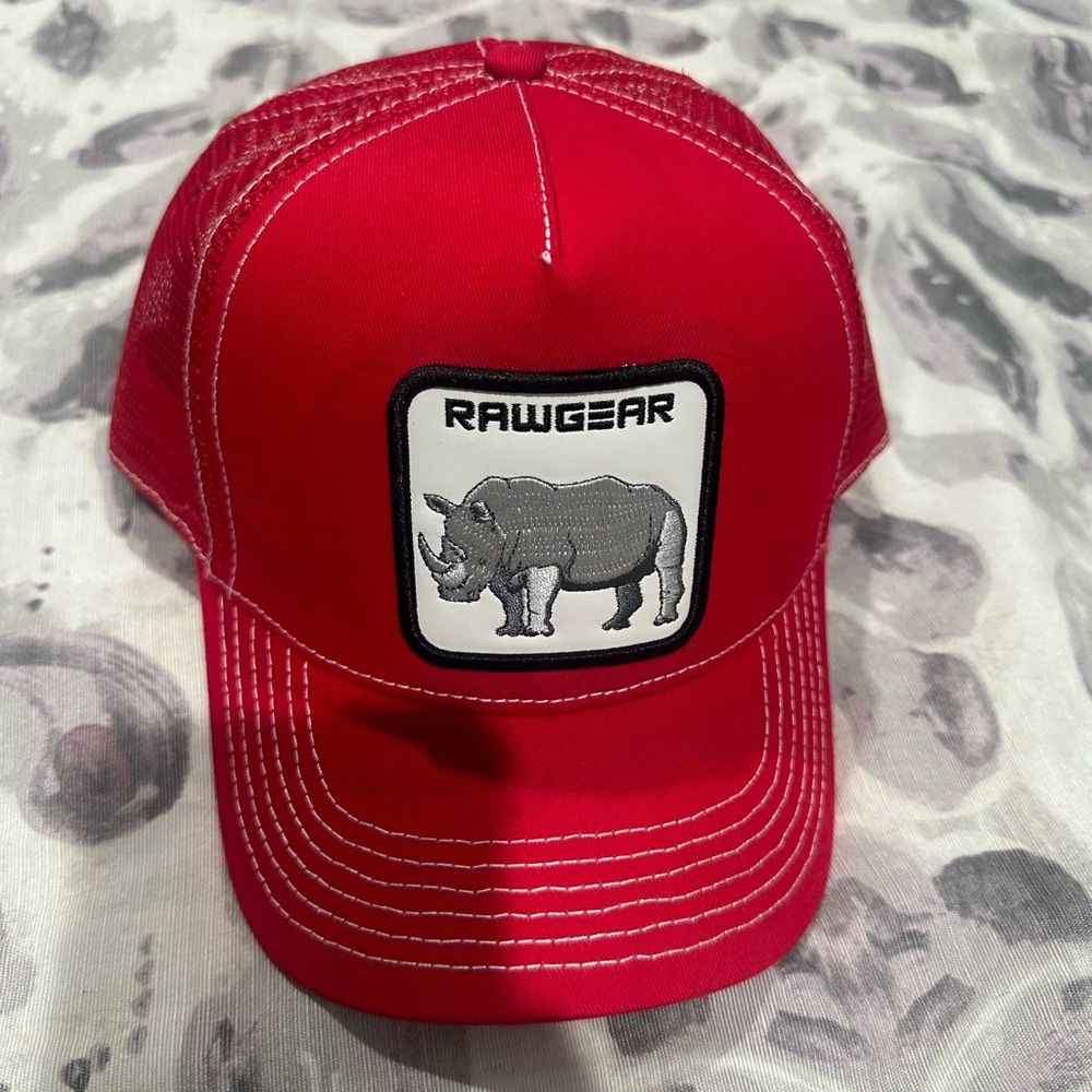 Bradley Martyn red Rawgear hat